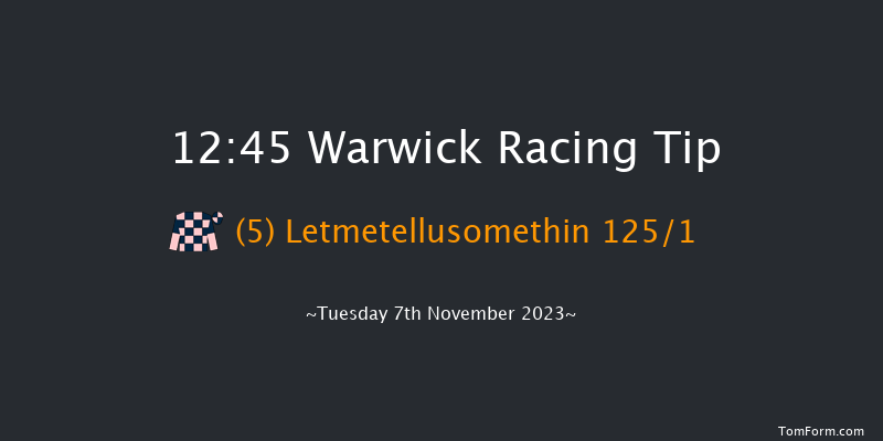 Warwick 12:45 Maiden Hurdle (Class 4) 19f Thu 5th Oct 2023