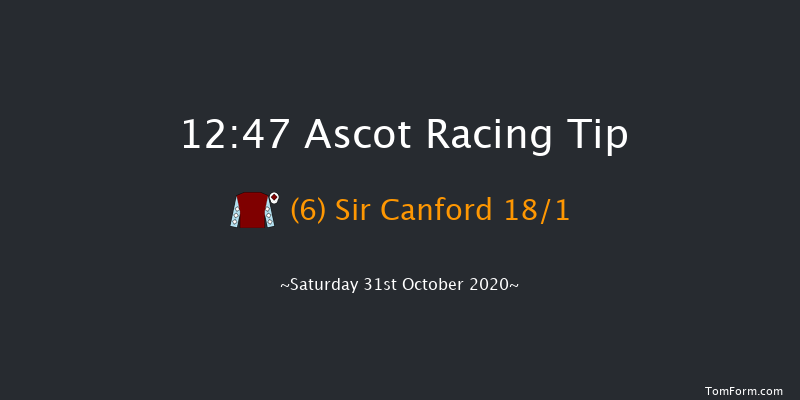 tote.co.uk Conditional Jockeys' Novices' Handicap Hurdle (GBB Race) (Div 2) Ascot 12:47 Handicap Hurdle (Class 4) 19f Sat 17th Oct 2020