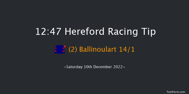 Hereford 12:47 Maiden Hurdle (Class 4) 20f Wed 23rd Nov 2022