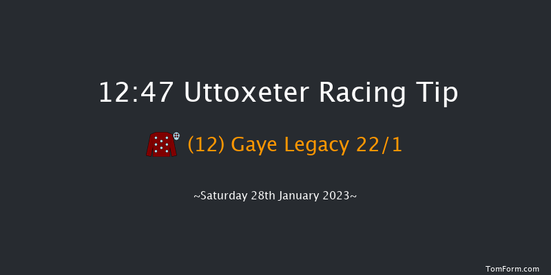 Uttoxeter 12:47 Maiden Hurdle (Class 4) 16f Sat 31st Dec 2022