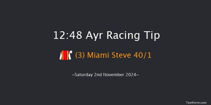 Ayr  12:48 Maiden Hurdle (Class 4) 16f Mon 28th Oct 2024