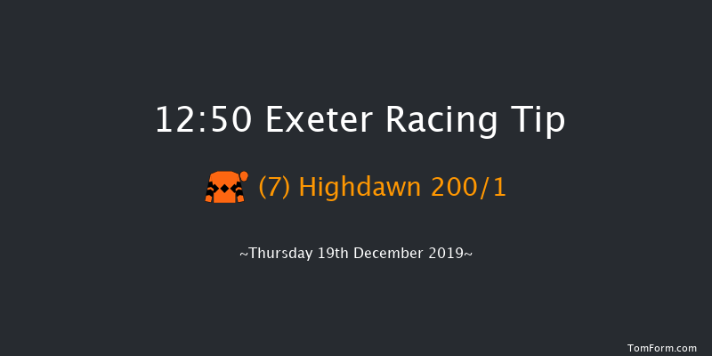 Exeter 12:50 Maiden Hurdle (Class 4) 
18f Fri 6th Dec 2019