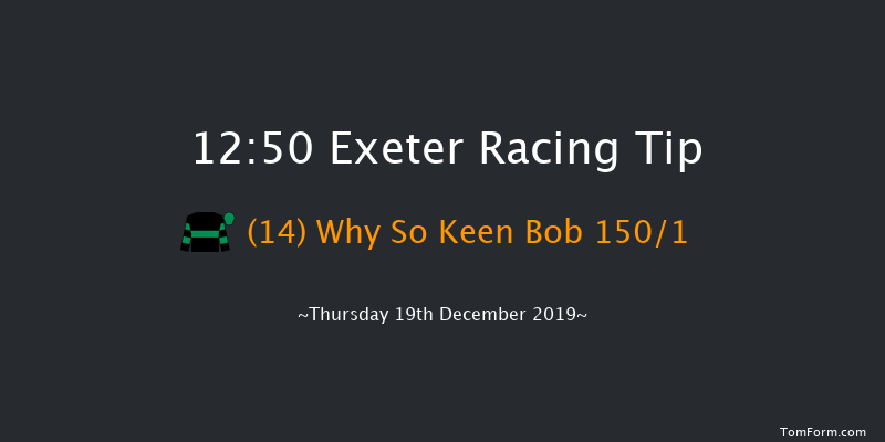 Exeter 12:50 Maiden Hurdle (Class 4) 
18f Fri 6th Dec 2019