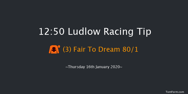 Ludlow 12:50 Maiden Hurdle (Class 4) 
16f Wed 8th Jan 2020