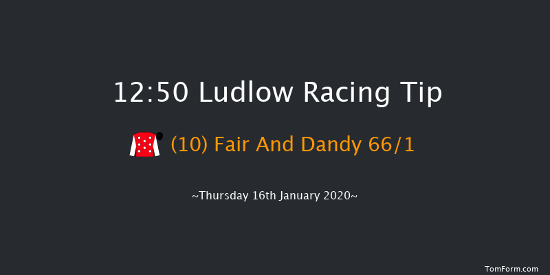 Ludlow 12:50 Maiden Hurdle (Class 4) 
16f Wed 8th Jan 2020