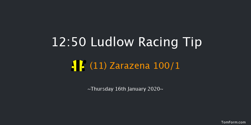 Ludlow 12:50 Maiden Hurdle (Class 4) 
16f Wed 8th Jan 2020