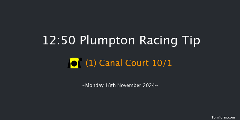 Plumpton  12:50 Maiden Hurdle (Class 4) 20f Mon 4th Nov 2024