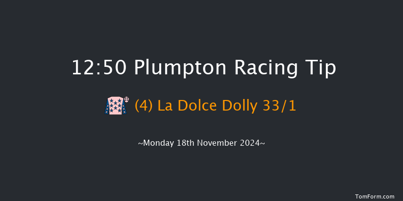 Plumpton  12:50 Maiden Hurdle (Class 4) 20f Mon 4th Nov 2024