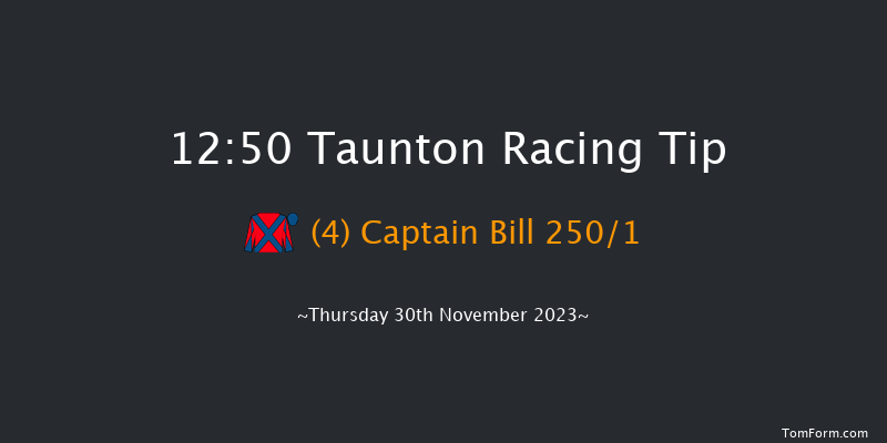 Taunton 12:50 Novices Hurdle (Class 4) 16f Thu 16th Nov 2023
