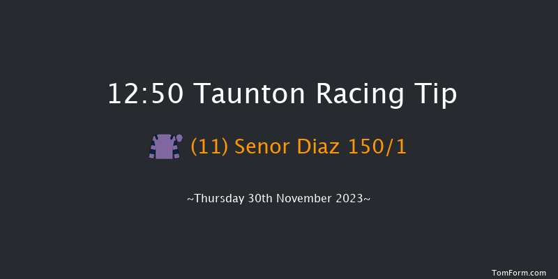 Taunton 12:50 Novices Hurdle (Class 4) 16f Thu 16th Nov 2023
