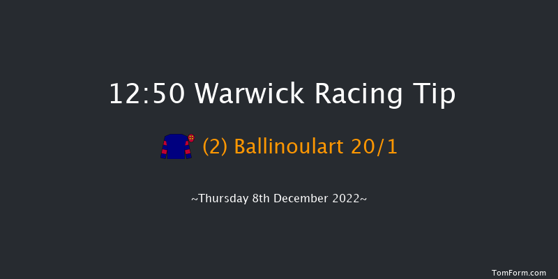Warwick 12:50 Maiden Hurdle (Class 4) 21f Wed 16th Nov 2022
