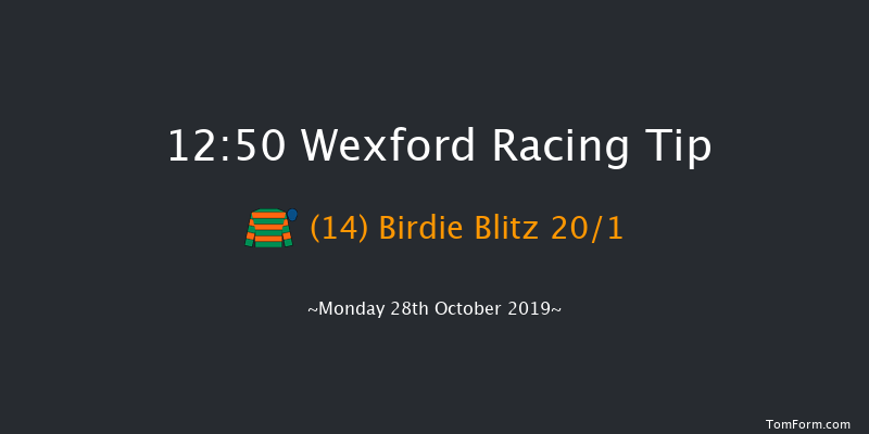 Wexford 12:50 Maiden Hurdle 16f Sun 27th Oct 2019