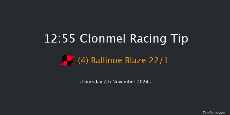 Clonmel  12:55 Maiden Hurdle 16f Thu 24th Oct 2024