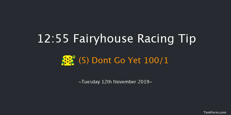 Fairyhouse 12:55 Maiden Hurdle 20f Sat 12th Oct 2019