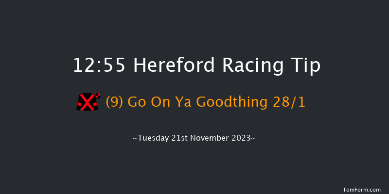 Hereford 12:55 Handicap Hurdle (Class 5) 22f Mon 6th Nov 2023