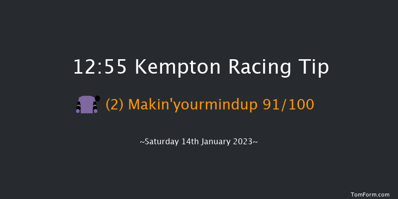 Kempton 12:55 Maiden Hurdle (Class 3) 25f Wed 11th Jan 2023