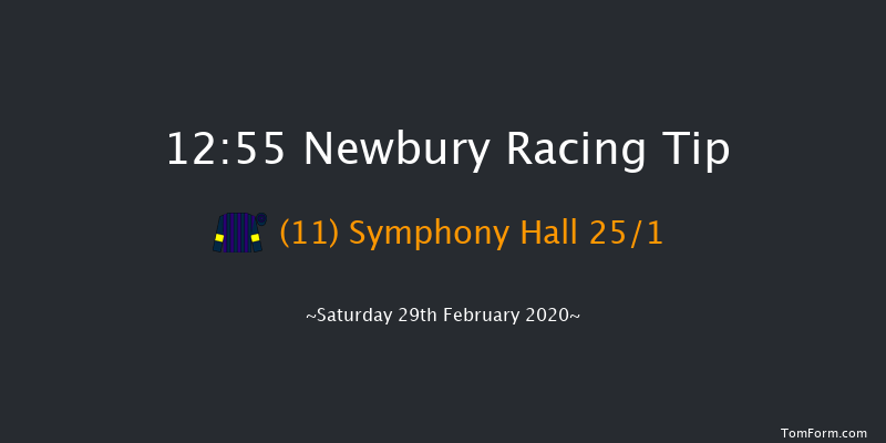 MansionBet Best Odds Guaranteed Novices' Handicap Hurdle (Div 1) Newbury 12:55 Handicap Hurdle (Class 4) 16f Fri 28th Feb 2020