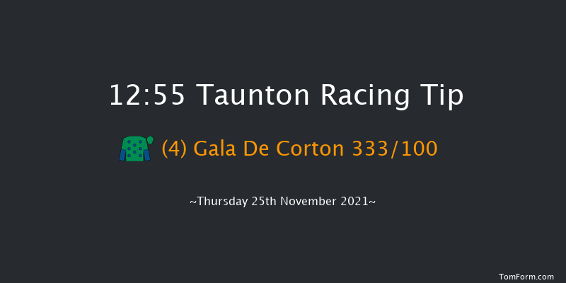Taunton 12:55 Novices Hurdle (Class 4) 16f Thu 11th Nov 2021