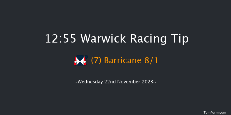 Warwick 12:55 Handicap Hurdle (Class 4) 19f Wed 8th Nov 2023