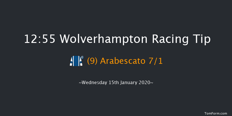 Wolverhampton 12:55 Handicap (Class 6) 9.5f Mon 13th Jan 2020