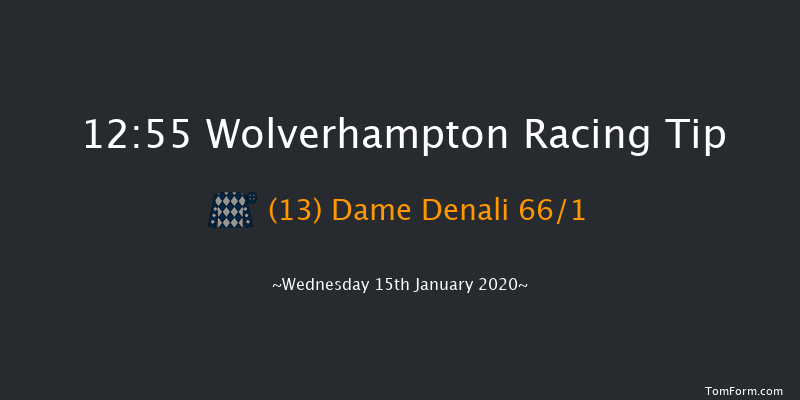 Wolverhampton 12:55 Handicap (Class 6) 9.5f Mon 13th Jan 2020