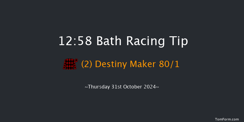 Bath  12:58 Stakes (Class 5) 5f Mon 21st Oct 2024