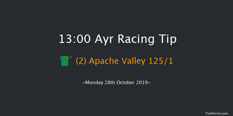 Ayr 13:00 Maiden Hurdle (Class 5) 20f Tue 1st Oct 2019