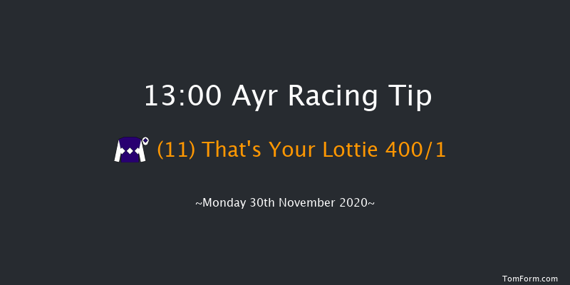 William Hill Betting TV Maiden Hurdle (GBB Race) Ayr 13:00 Maiden Hurdle (Class 4) 16f Wed 11th Nov 2020