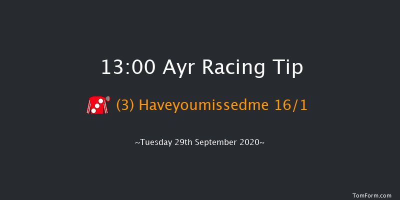 Gribbens Taxis Median Auction Maiden Stakes Ayr 13:00 Maiden (Class 6) 8f Sat 19th Sep 2020