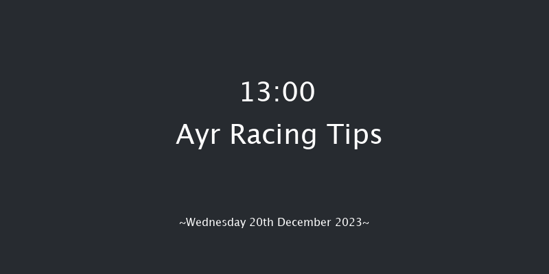 Ayr 13:00 Maiden Hurdle (Class 4) 20f Mon 11th Dec 2023
