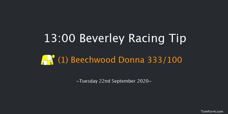 Beverley Annual Badgeholders Novice Auction Stakes Beverley 13:00 Stakes (Class 5) 5f Wed 16th Sep 2020