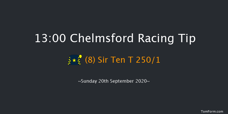 tote Placepot Your First Bet EBF Novice Stakes Chelmsford 13:00 Stakes (Class 5) 7f Thu 17th Sep 2020