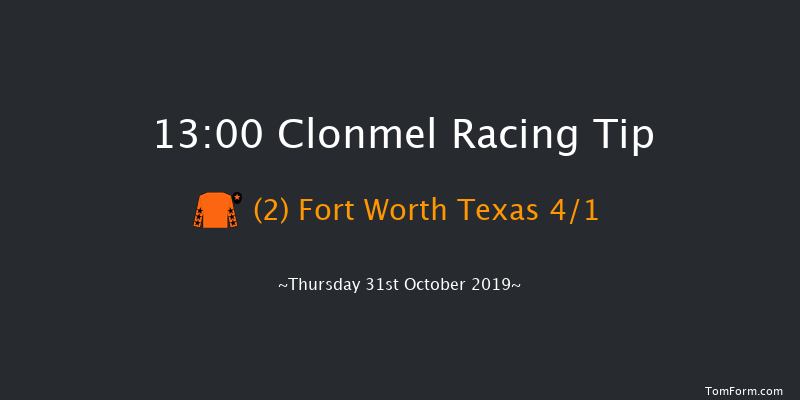 Clonmel 13:00 Maiden Hurdle 20f Thu 3rd Oct 2019