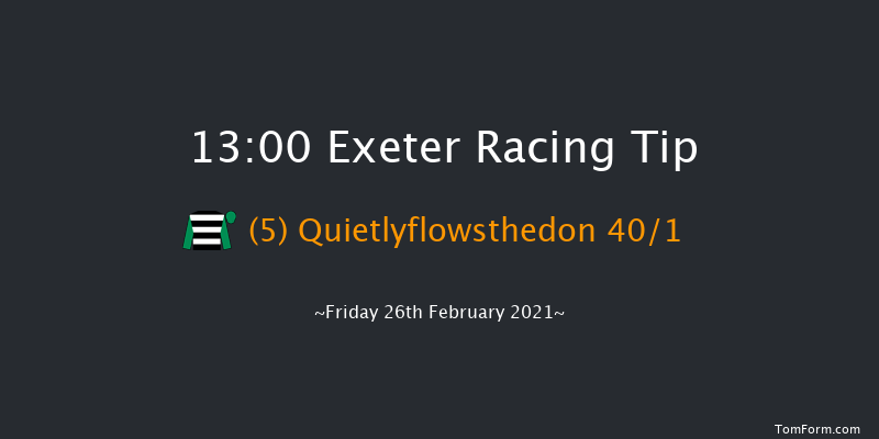 Topsham Mares' Novices' Hurdle (GBB Race) Exeter 13:00 Maiden Hurdle (Class 4) 17f Sun 14th Feb 2021
