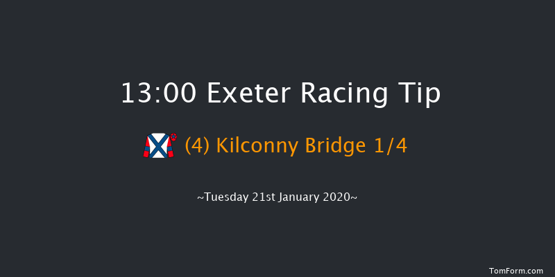 Exeter 13:00 Maiden Hurdle (Class 5) 
23f Wed 1st Jan 2020