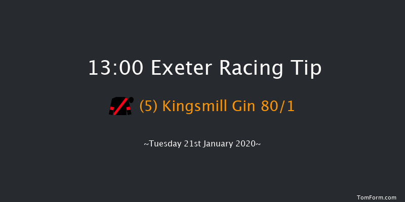 Exeter 13:00 Maiden Hurdle (Class 5) 
23f Wed 1st Jan 2020