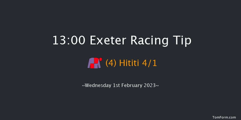 Exeter 13:00 Handicap Hurdle (Class 4) 18f Tue 10th Jan 2023