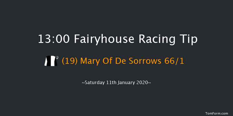 Fairyhouse 13:00 Maiden Hurdle 18f Wed 1st Jan 2020