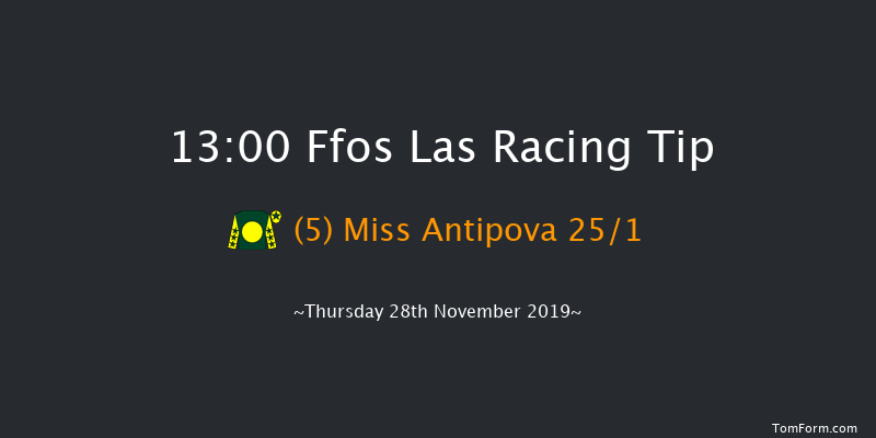 Ffos Las 13:00 Maiden Hurdle (Class 4) 16f Fri 22nd Nov 2019