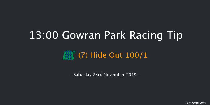 Gowran Park 13:00 Maiden Hurdle 16f Mon 14th Oct 2019