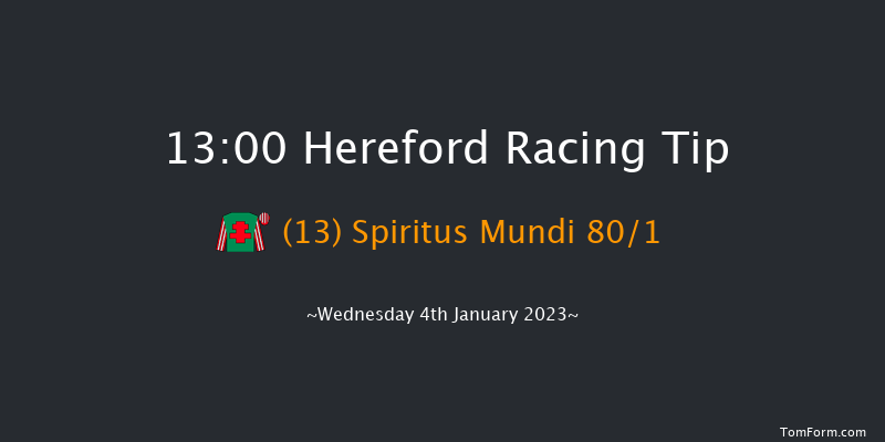 Hereford 13:00 Handicap Hurdle (Class 5) 20f Wed 21st Dec 2022