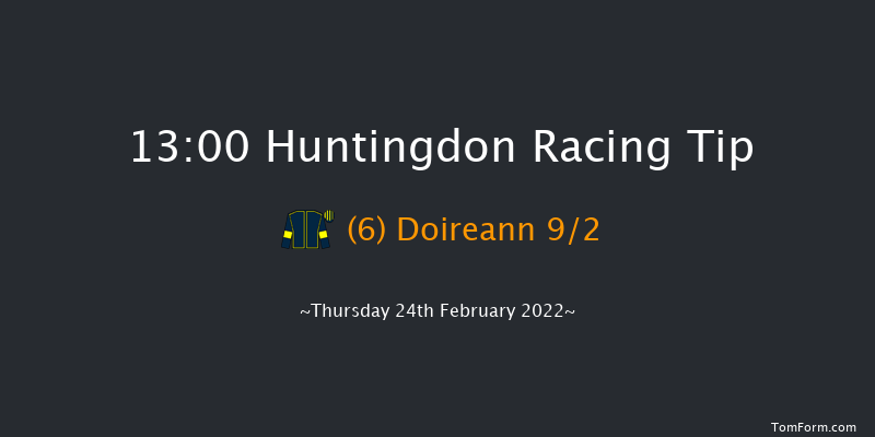 Huntingdon 13:00 Handicap Hurdle (Class 5) 21f Thu 10th Feb 2022