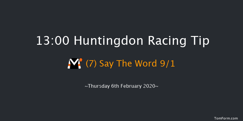 Huntingdon 13:00 Handicap Hurdle (Class 5) 16f Fri 24th Jan 2020