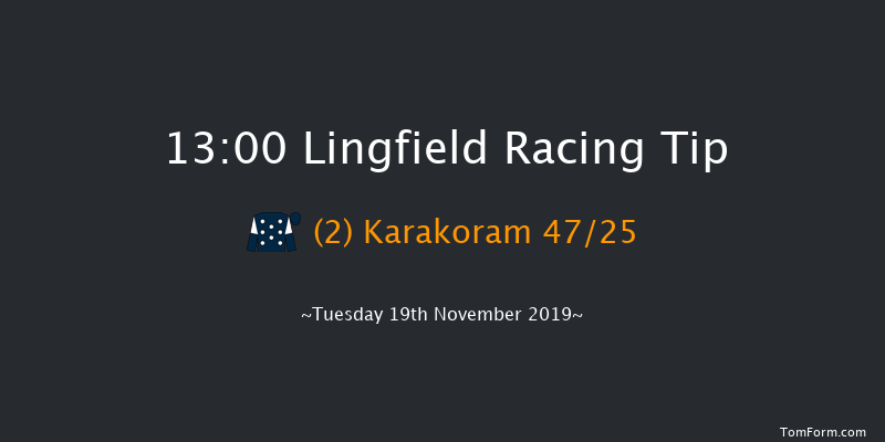 Lingfield 13:00 Handicap Hurdle (Class 4) 16f Sat 16th Nov 2019