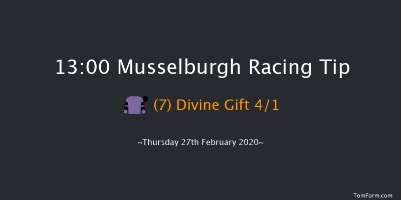 jumpforjoy On Racing TV Maiden Hurdle Musselburgh 13:00 Maiden Hurdle (Class 5) 16f Wed 26th Feb 2020