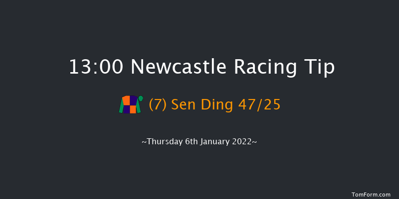 Newcastle 13:00 Stakes (Class 5) 6f Tue 4th Jan 2022