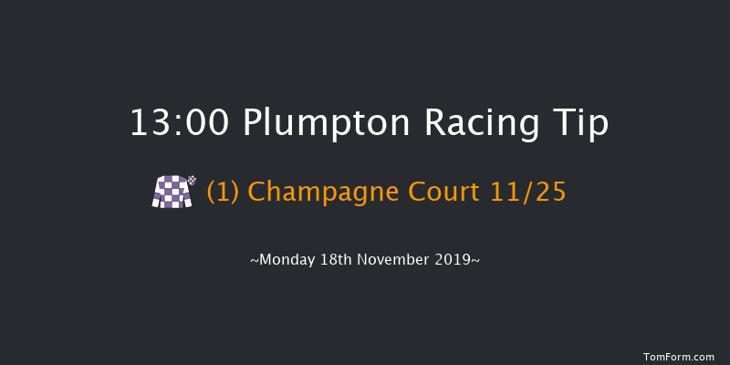 Plumpton 13:00 Handicap Chase (Class 3) 20f Mon 4th Nov 2019