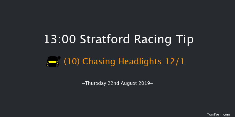 Stratford 13:00 Handicap Hurdle (Class 5) 19f Thu 1st Aug 2019