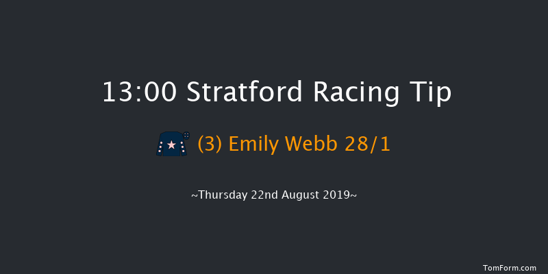 Stratford 13:00 Handicap Hurdle (Class 5) 19f Thu 1st Aug 2019