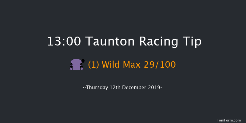 Taunton 13:00 Maiden Hurdle (Class 4) 16f Thu 28th Nov 2019